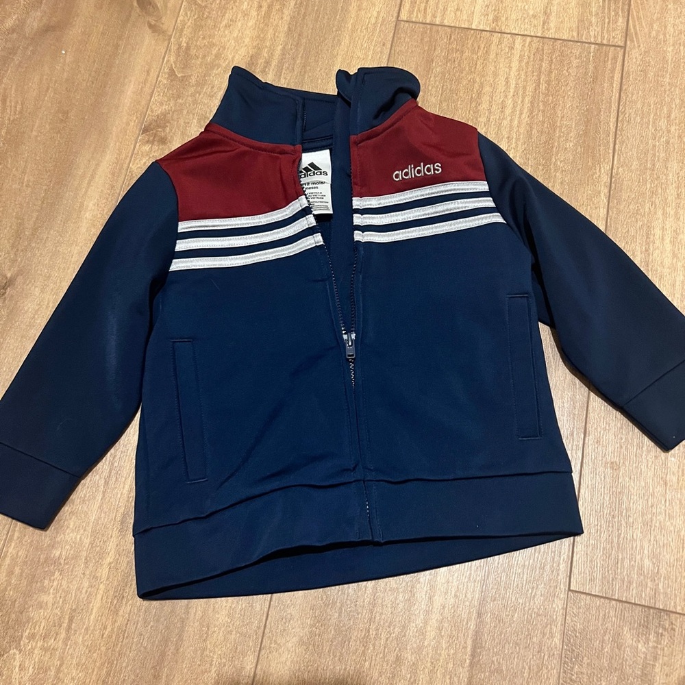 ADIDAS Boys Zip-Up Jacket